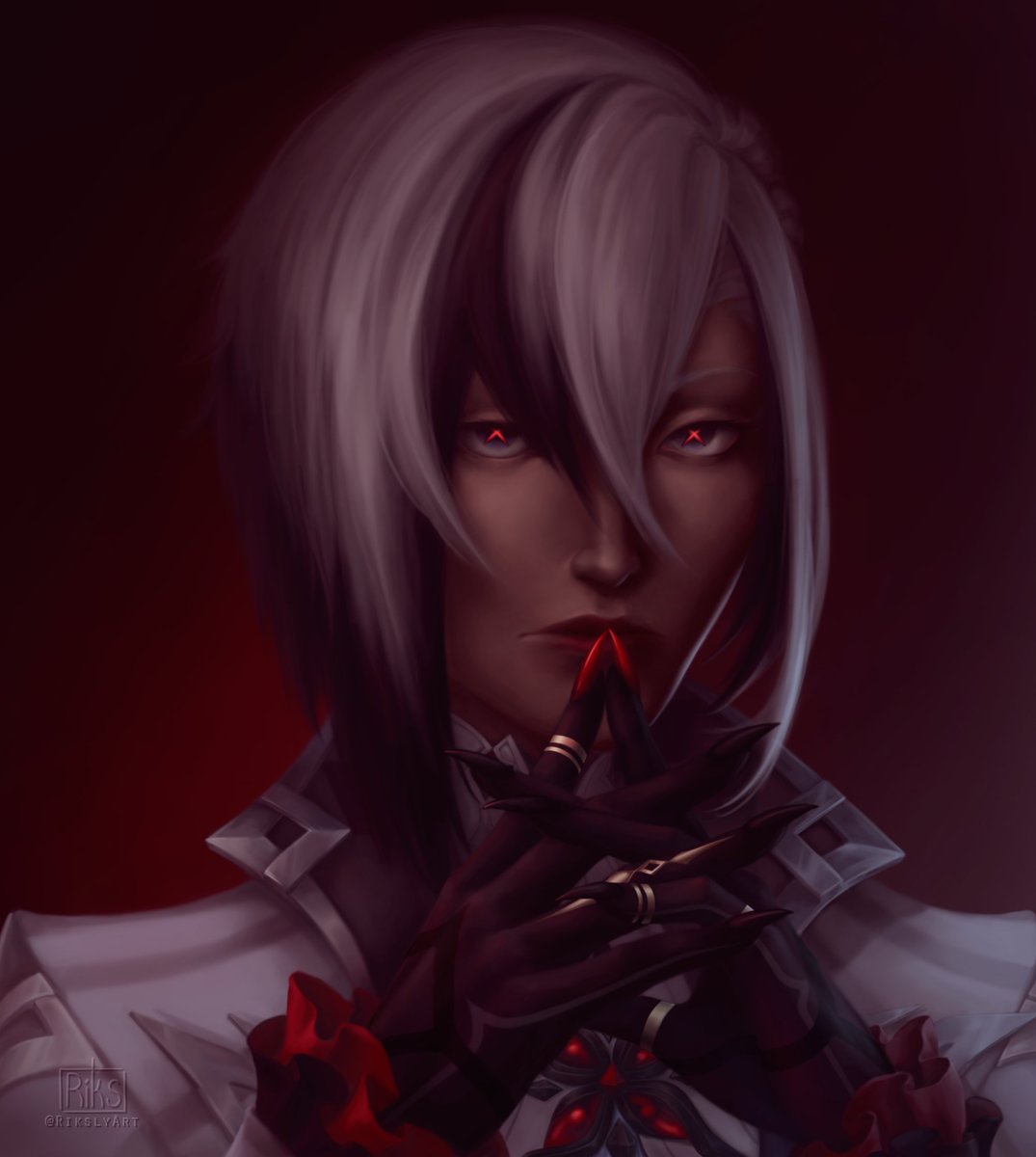 Her hands  #ARLECCHINO
#GenshinImpact