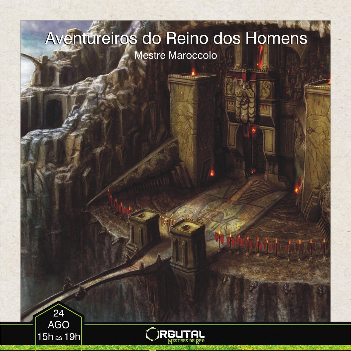 orgutal's tweet photo. Topa um RPG sábado de tarde? Inscreva-se no post do Instagram e divirta-se.

"O Grande Baltazar exige que sua curiosidade seja saciada. Desidério poderá informar melhor do que se trata, mas saibam que no pé da montanha novos caminhos são abertos. Quem sabe o que espera por la?" https://t.co/QbFPT0t9wM