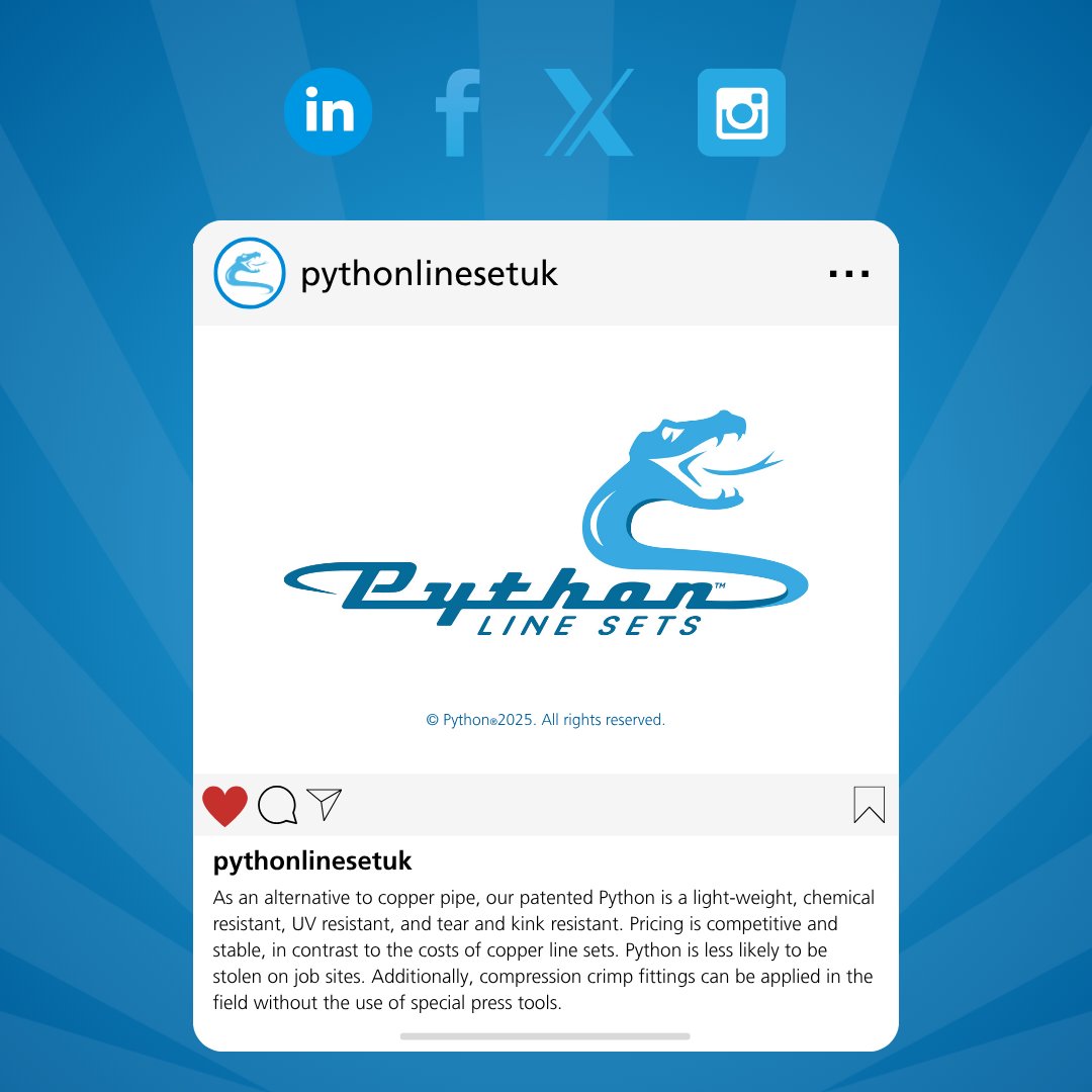 Python Line Sets UK tweet media