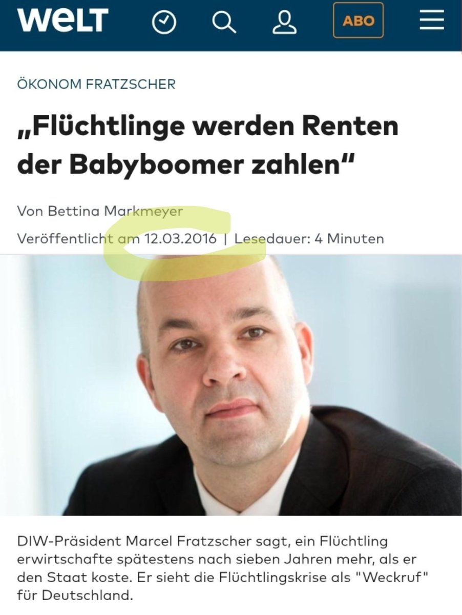 Sven (@tauchersven11) on Twitter photo <a href="/MFratzscher/">Marcel Fratzscher</a> Verstehe ich nicht. Herr #Fratzscher, Sie haben doch dargelegt das die Migranten unsere #Rente zahlen werden? <a href="/MFratzscher/">Marcel Fratzscher</a> Verstehe ich nicht. Herr #Fratzscher, Sie haben doch dargelegt das die Migranten unsere #Rente zahlen werden?