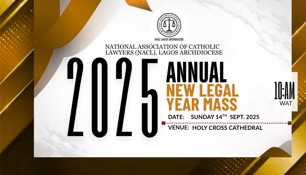 Nacllagos's tweet photo. Your registration helps us plan effectively for:
✔️ Seating &amp; logistics
✔️ Participant tags &amp; identification
✔️ Conference gifts &amp; materials
NACLLagos #CatholicLawyers #Democracy https://t.co/ykHV9I5aia