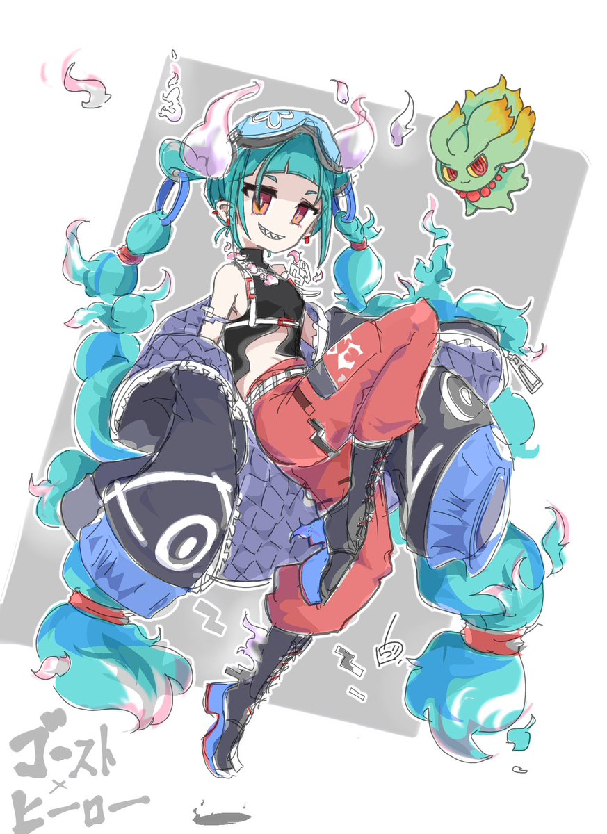 初音ミク 「#HEROちゃん集合」|ヴォルさん.⚡️✌︎('ω'✌︎ )⚡︎のイラスト