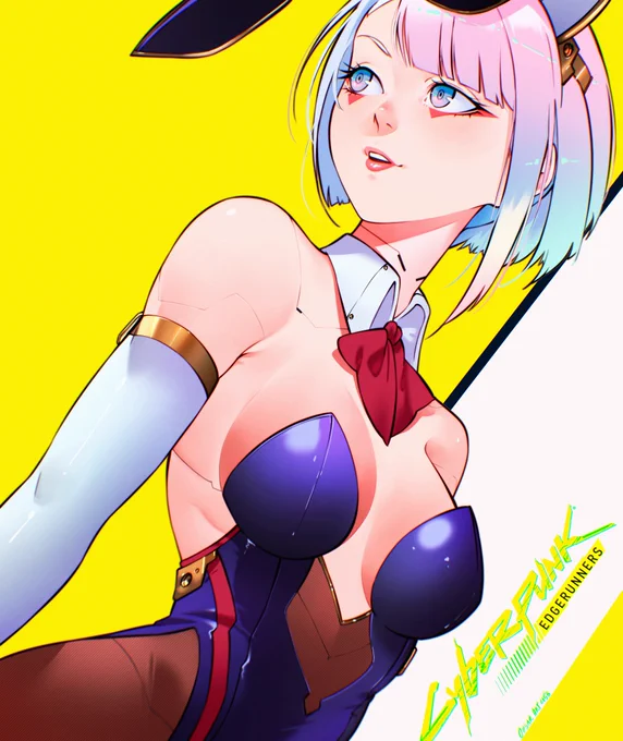 Fan art | Cyberpunk: Edgerunners - Bunny Lucy Artist: