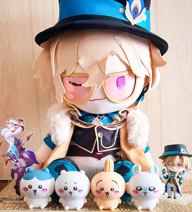 10連で推しの𝔹𝕀𝔾ぬい当たったッ…………… 嬉しすぎる 本当に嬉しすぎるーーー!