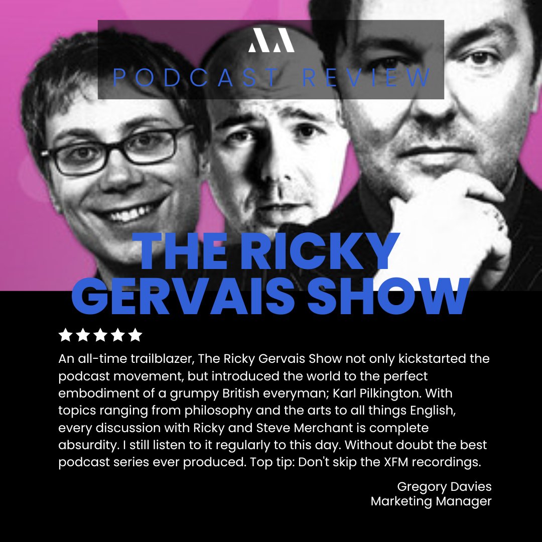 Film Fridays: by AAMers 🎦     

The series where we, the people of AAM, give our insights on movies and media.      

This week is our first podcast 🎙️

#AAM #filmfridays #filmreviews #rickygervais
