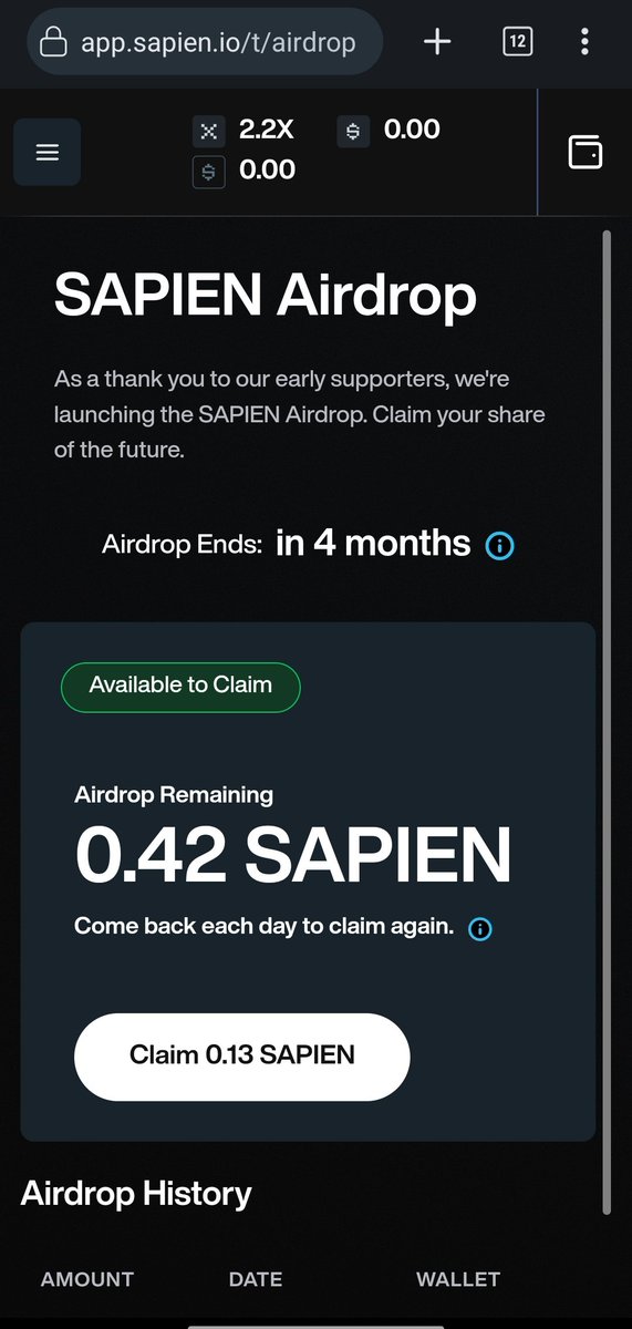 Crypto Navigator (@cryptohunt181) on Twitter photo Thank you <a href="/JoinSapien/">Sapien</a> for huge amount of allocation π₯²π«£
This is not my first or last big allocation guys .. i always getting this from starting of my Web3 journey ππ
And <a href="/KaitoAI/">Kaito AI π</a> and <a href="/cookiedotfun/">Cookie DAO πͺ</a> is not giving yaps and Snaps either Thank you <a href="/JoinSapien/">Sapien</a> for huge amount of allocation π₯²π«£
This is not my first or last big allocation guys .. i always getting this from starting of my Web3 journey ππ
And <a href="/KaitoAI/">Kaito AI π</a> and <a href="/cookiedotfun/">Cookie DAO πͺ</a> is not giving yaps and Snaps either