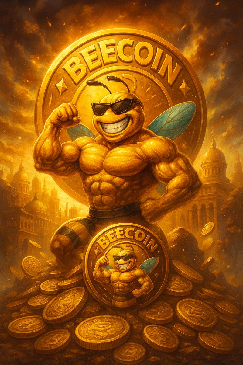 #SolanaMemeCoin #SolanaMeme #CryptoMarket #crypto 

🔥 BEECOIN RISES 🔥
The muscle-like Bee towers over a golden sea of ​​BeeCoins—a symbol of strength, community, and unstoppable growth.
🐝 Join the Swarm. Stack $BEE. Rule the Hive. 💪🚀

🐝Website: buzzing-bee.site
