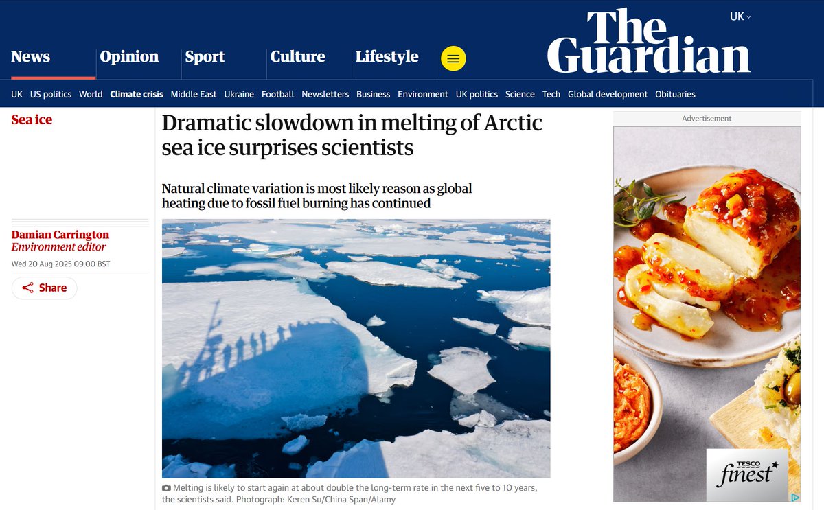 Back in the mid 2000s, the major story driving the climate agenda was the imminence of the melting Arctic. The story was a symbol of the wider concern about a looming catastrophe -- a complex constellation of debates that were crystallised by the story of frozen seas and polar