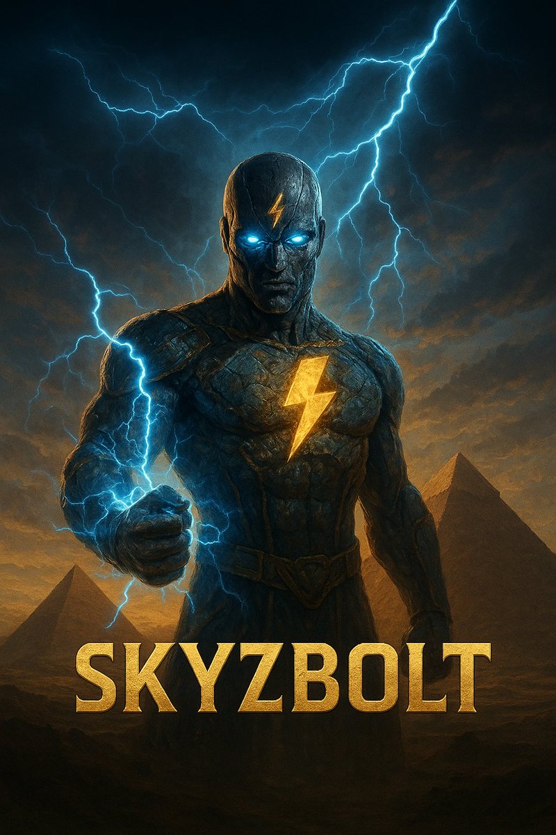 BoltSkyz's tweet photo. #Egyptian 
#egypt 
#Skyzbolt #EgyptianHero #MummyAwakens #AncientPower #RiseFromTheTomb 
#LightningWarrior #SuperheroLegend #PyramidsMystery #PharaohsCurse 
#EpicMovie #LegendOfEgypt #AwakeningPower #FuturisticWarrior 
#EgyptianMythology #StormIsComing #FromEgyptToTheWorld https://t.co/60FPsRW6f1