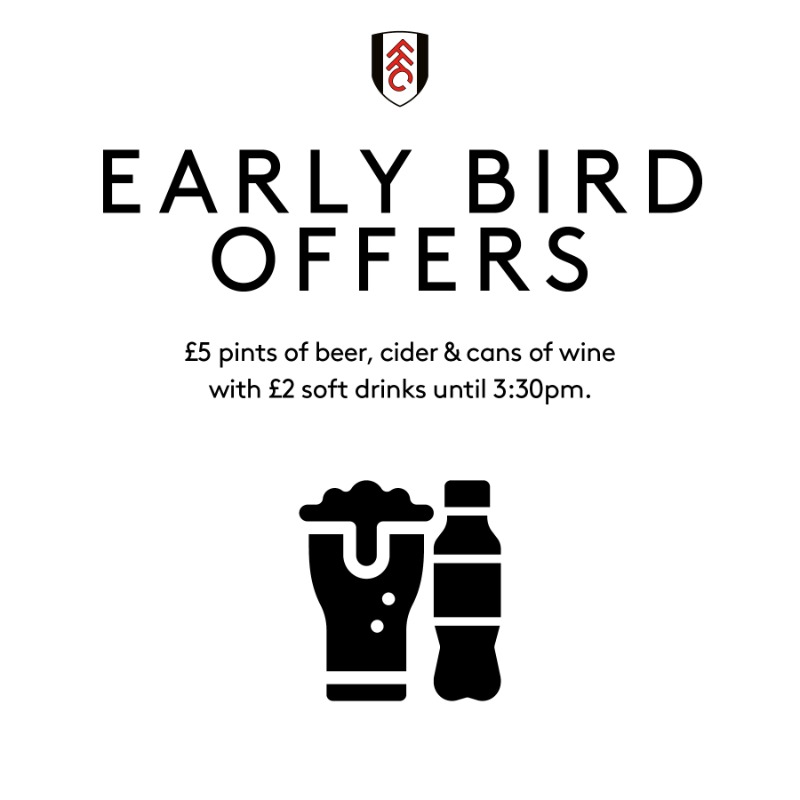 FulhamFC's tweet photo. Supporters are encouraged to arrive early on matchday. 🏟️

The ticket office will be open from 10am on Sunday to assist fans with any digital ticketing enquiries.