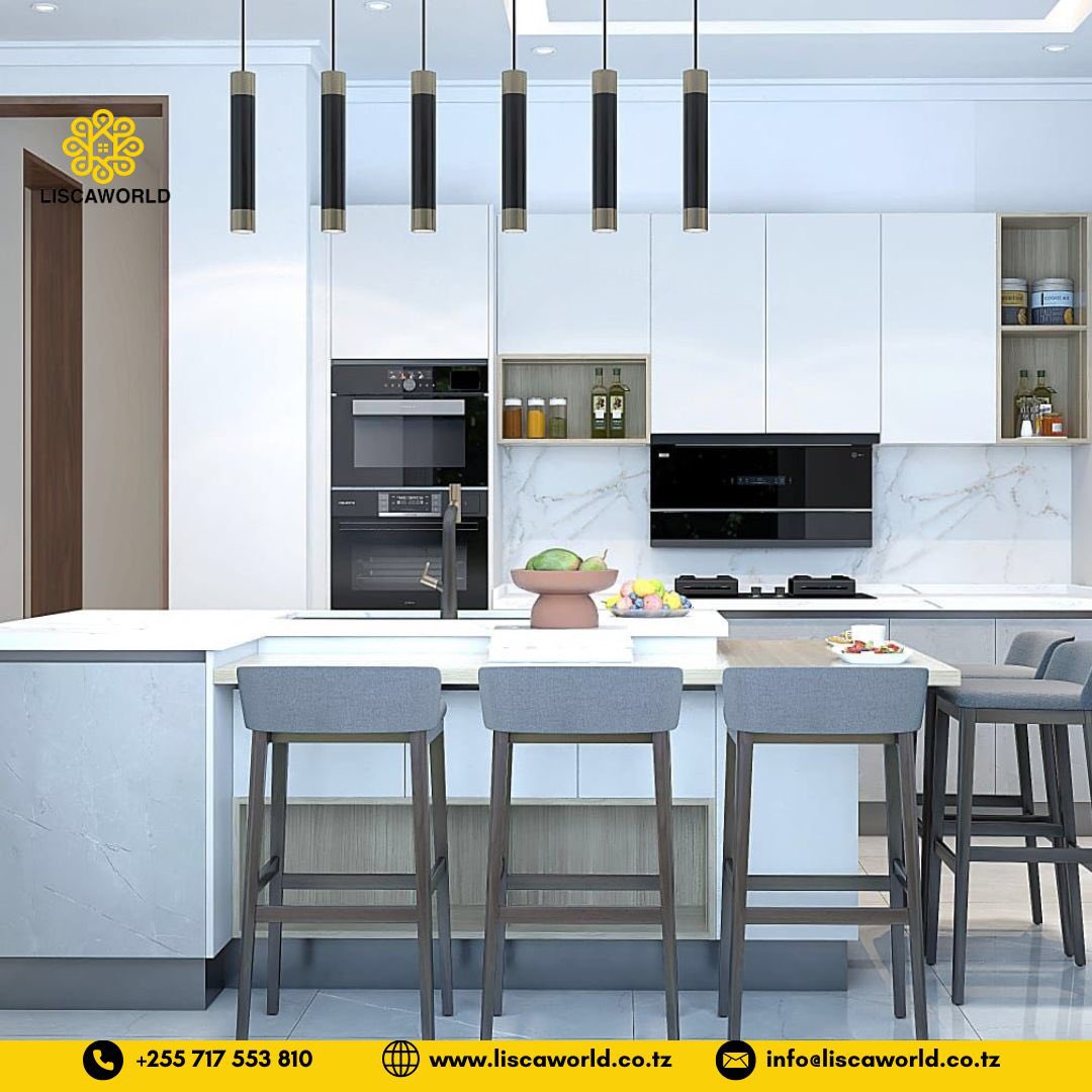 LiscaWorld's tweet photo. Your kitchen isn’t just for cooking—it’s the heart of your home. With our custom kitchen designs, every meal feels special and every corner shines with personality. 

Want a design today? Give us a call on +255 717 553 810.

#kitchen #customkitchendesign #home #custommade https://t.co/2F9mMV3OFY