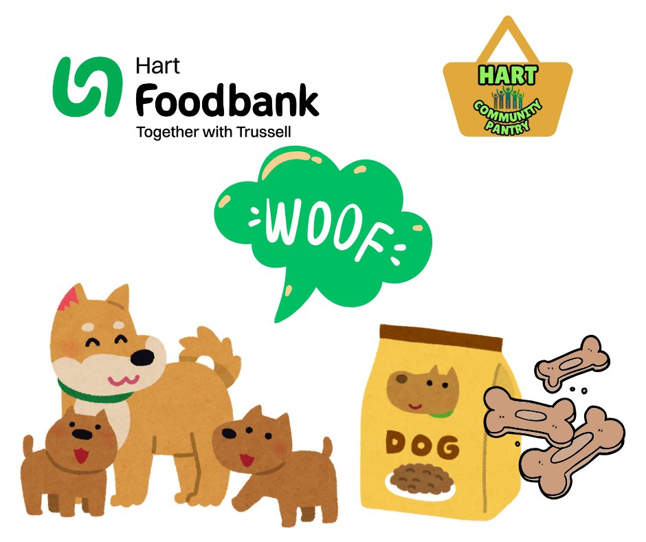 🐾💛 It’s National Dog Day - Monday 25 August!

Pets are family too – and times are tough for them as well. That’s why we welcome donations of dog food &amp; treats at the food bank.🐶

👉ow.ly/cWeB50WK6fy

#NationalDogDay