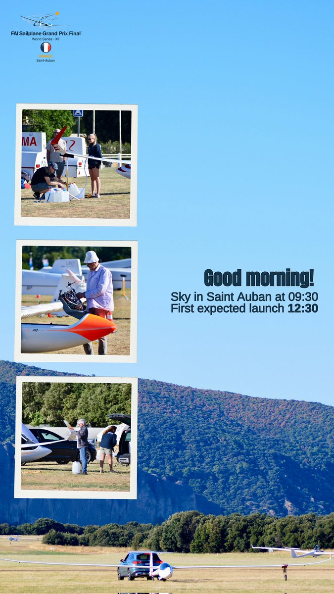 faisgp's tweet image. #sgp #WorldFinal #Serie12
#StAuban2025 🇫🇷
#20thAnniversary

Get ready for the 2nd official training day
👉sgp.aero

@FAI_IGC