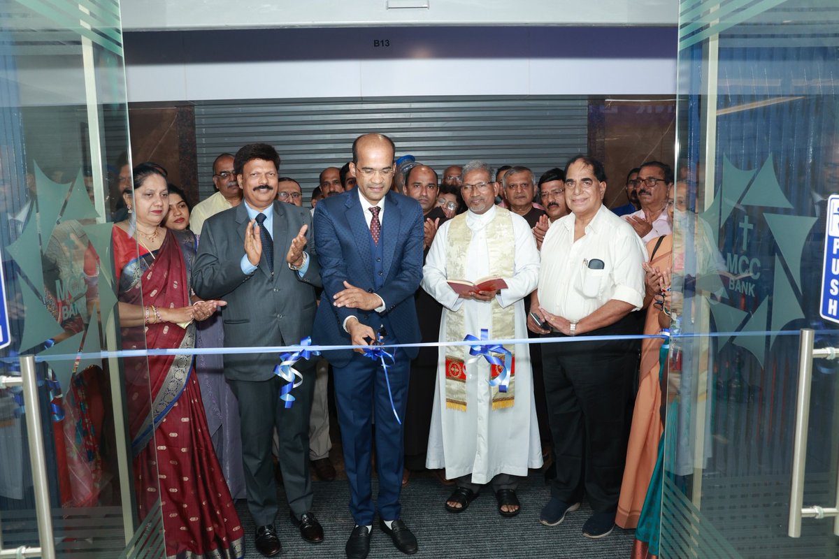 MCCBankLtd's tweet photo. For the convenience of its customers, the Kulshekar Branch of MCC Bank was shifted to its newly owned premises on the lower ground floor of Spectrum Business Centre, Kalpane, Kulshekar, Mangaluru, on 17th August 2025. https://t.co/afOYLedDMN