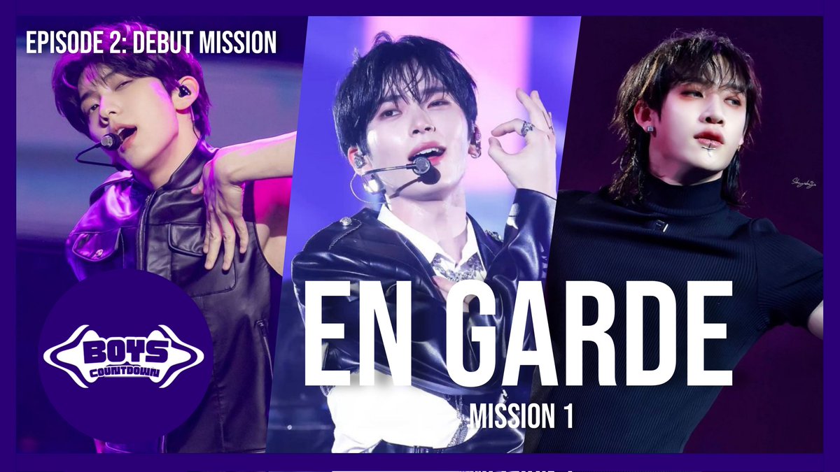 boyscountdown's tweet photo. BOYS COUNTDOWN 
EPISODE 2: DEBUT MISSION

EN GARDE Performance Video

WATCH HERE🎬: https://t.co/zXqHxB5G7f

#Boys_Countdown https://t.co/FPIYjtwrPU