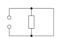 Thomasskoo's tweet photo. @Pcsurfer17 @OrwellNGoode You think there is Electricity going Through the resistor? (Yes there is, but such an small ammount that you can say its zero) https://t.co/mvY33MBd2W