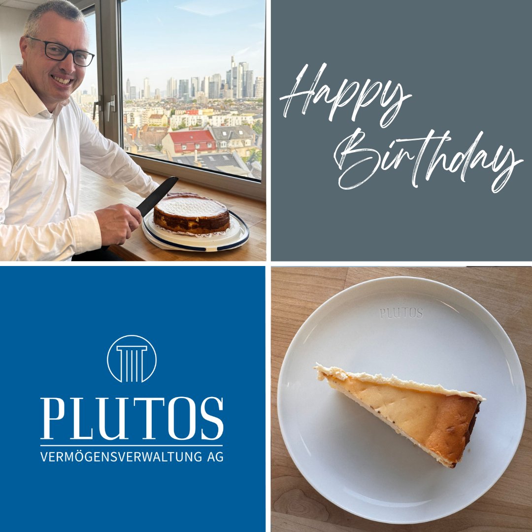Diese Woche stand ein besonderer Tag an: der Geburtstag unseres Vorstands und Kollegen Thomas Gotta. 🎂🥂
Neben Glückwünschen war es vor allem eine Gelegenheit, Danke zu sagen.
#plutos #vermögensverwaltung #geburtstag #team #happybirthday #feiern