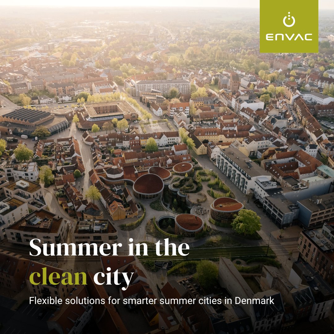 🇩🇰 Danish design + smart waste collection = the Envac effect.
No clutter. Less noise. More space.
📍 Odense, Vesterbro, Dronningegadekvarter, Aarhus Ø → all enjoying cleaner summers with vacuum waste collection + optical sorting.
Learn more about Envac:eu1.hubs.ly/H0mvjbm0