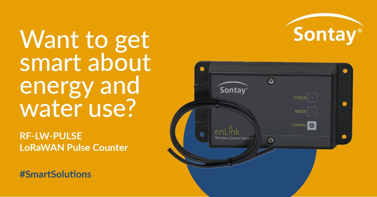 Effortless building controls utilising LoRaWAN technology.

Sontay's LoRaWAN Pulse Counter make it easy to collect metering data, for dashboards, audits &amp; efficiency upgrades.

Our pulse counters give you a full utility overview with just one device.

bit.ly/4h1sW5i