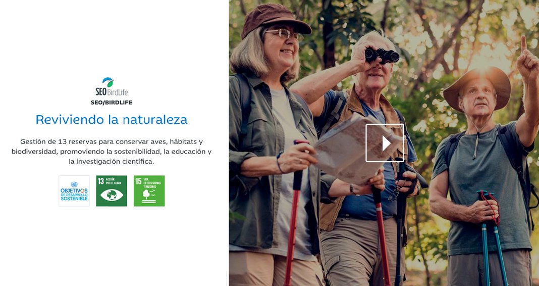 🦅 <a href="/SEO_BirdLife/">SEO/BirdLife</a> recibe 100.000 € de los fondos solidarios de Ibercaja para restaurar hábitats naturales y conservar la biodiversidad. Una ayuda que es posible gracias a #TuDineroConCorazón. 

Más info sobre el proyecto: ibercaja.es/tu-dinero-con-…