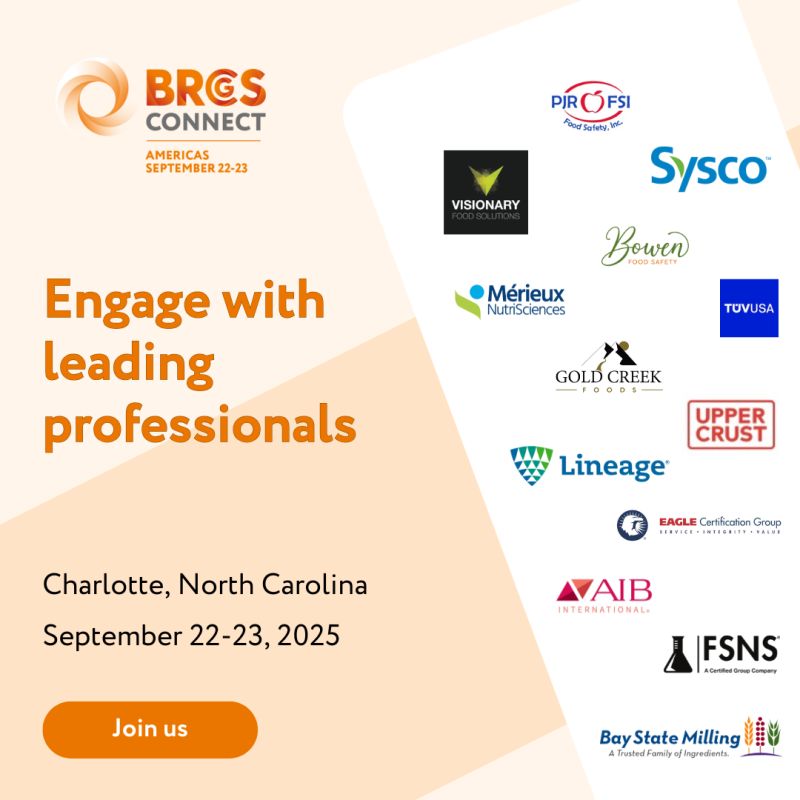 BRCGS Connect Americas 2025 brings together experts from across the supply chain, including food and packaging manufacturers, retailers, logistics providers, warehousing, agents and brokers, and more. 

👉 Explore the your opportunities: ow.ly/SkKP50WEusK

#BRCGSConnect