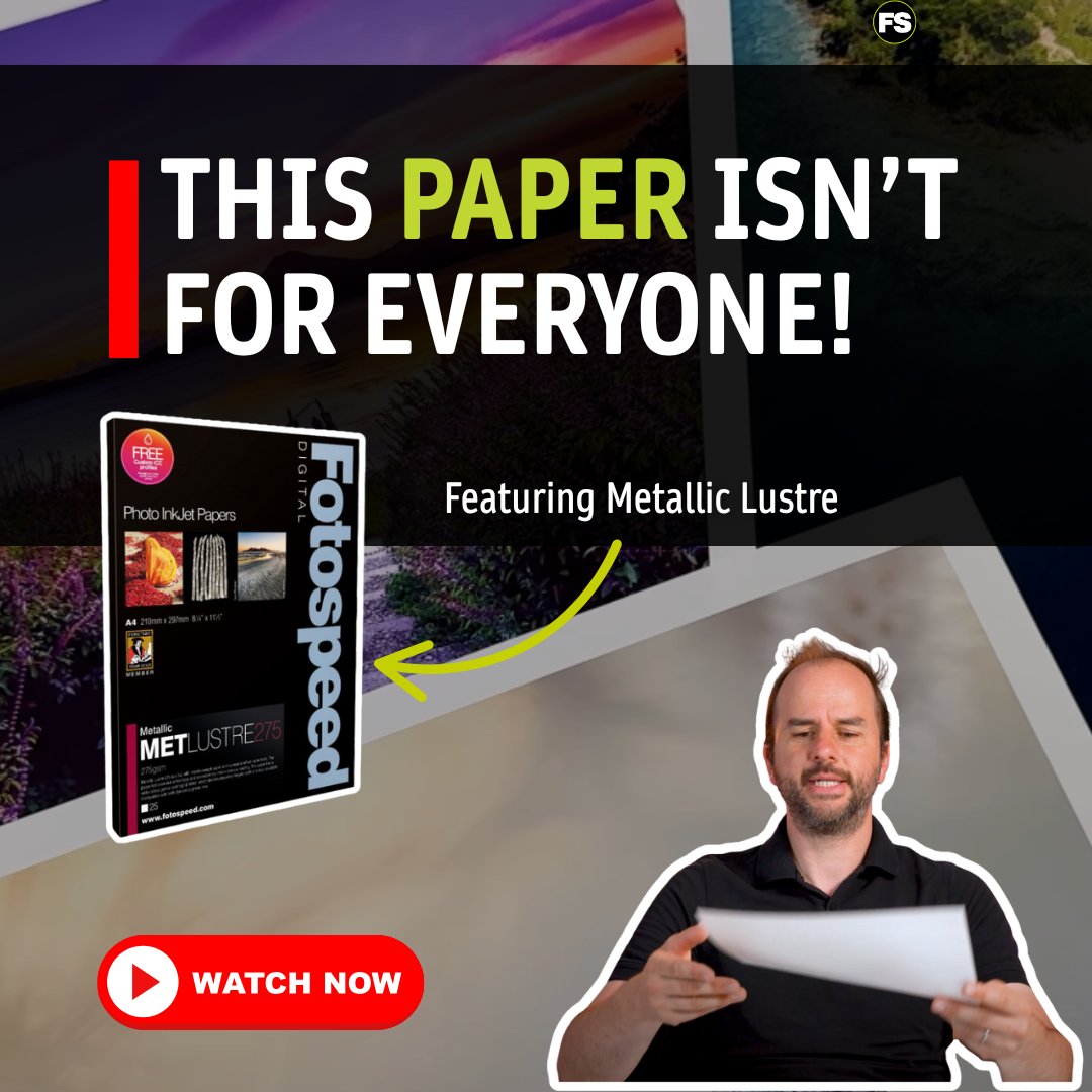 Fotospeed's tweet image. 🖼️ Getting ready for an exhibition?

In our latest video, we explore which Fotospeed paper gives your images the wow factor on the wall.

🎥 Watch here: youtu.be/3STJZsuMGjI

#Fotospeed #PrintYourPassion #ExhibitionPrinting #FineArtPrinting