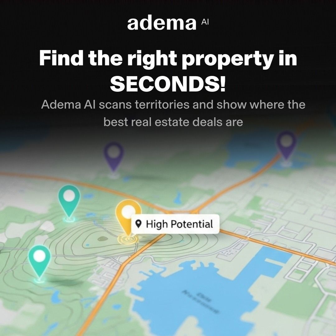 ademahq's tweet image. Every site has a story. Adema AI helps you read it, fast.
From planning to demand, we surface the full picture.
📘 Start decoding sites in seconds.
.
.
.
.
.
#ademaai #proptech #siteanalysis #propertyintelligence