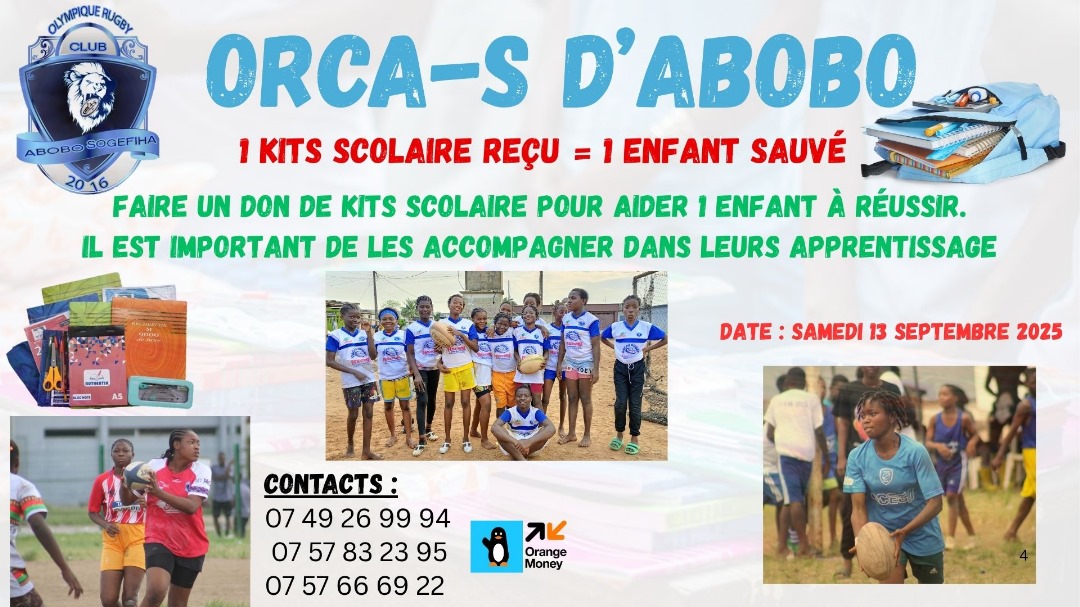 L'éducation est primordiale pour la jeunesse, alors JUSTE un geste pour  permettre à un gamin de prendre la route de l'école et éviter la rue.
<a href="/AFD_France/">Agence Française de #Développement (AFD) 🇫🇷 🇪🇺</a> <a href="/RugbyAfrique/">Rugby Africa</a>