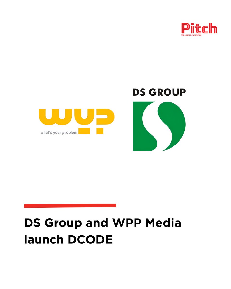 DS Group and WPP Media launch DCODE.
DCODE is a digital marketing playbook designed to serve as a compass for professionals navigating India’s ever-changing digital landscape.

Read the full story - pitchonnet.com/pitch-feature/…

#DCODEPlaybook #DSGroupWPP #pitch #marketing