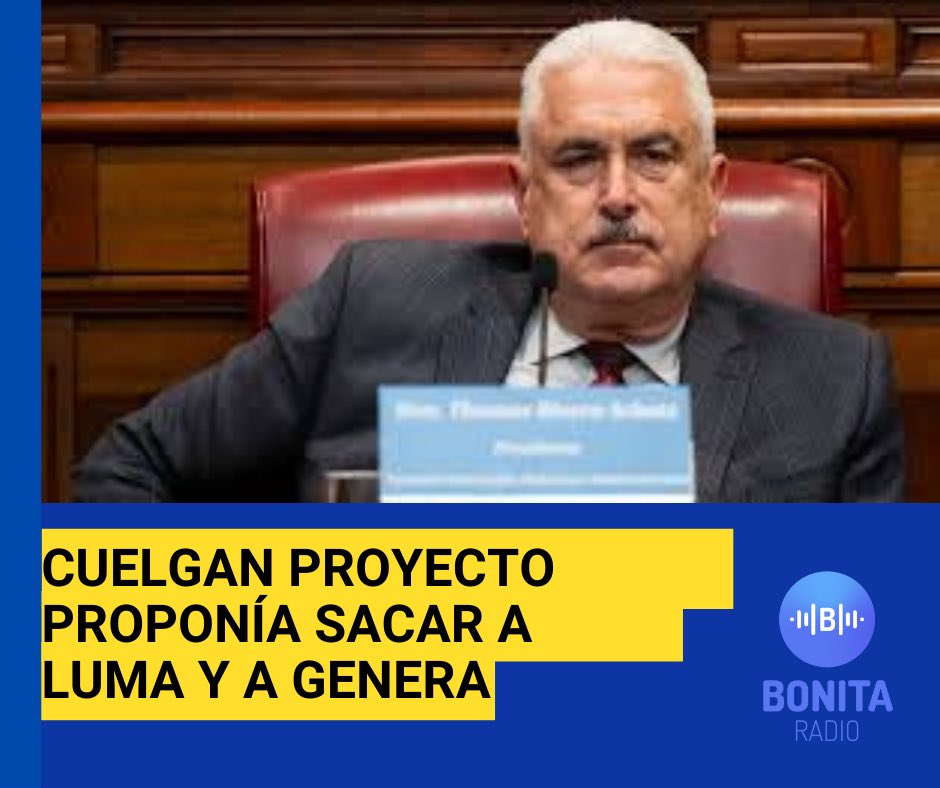 Bonita_Radio's tweet photo. La legislatura del @pnp_pr colgó ayer a viva voz, por descargue, sin discusión y a 24 horas de presentarse, el proyecto 695 de la delegación del @PIPtwitteando que buscaba crear un ente público para gestionar la administración y operación del servicio de energía. 

El secretario de la colectividad,  @juandalmauPR reaccionó diciendo que “el liderato PNP es guardaespaldas de LUMA y Genera PR y su hipocresía quedó desenmascarada. Critican a LUMA de la boca para afuera, pero al momento de actuar y evaluar la única alternativa seria y sensata que se ha presentado para combatir los abusos de LUMA, lo derrotan”. 

@trschatz51 pareció seguir las instrucciones de la gobernadora @Jenniffer quien dijo a pocas horas de presentarse el proyecto que “Ya vimos que el Gobierno de Puerto Rico, cuando dirigió la Autoridad de Energía Eléctrica, quebró a Puerto Rico. No es una opción volver a un modelo quebrado. Tenemos que buscar sustituir y que le cueste menos al Gobierno de Puerto Rico”. 

Desde que en el 2021 se privatizó el servicio de transmisión y distribución, los consumidores han asumido por lo menos ocho aumentos a la tarifa. El monopolio del gas con New Fortress/Genera PR, supone igual mayores costos de operación que se le pasan al pueblo. 

¿Qué te parece? 
#puertorico #legislatura #pnp