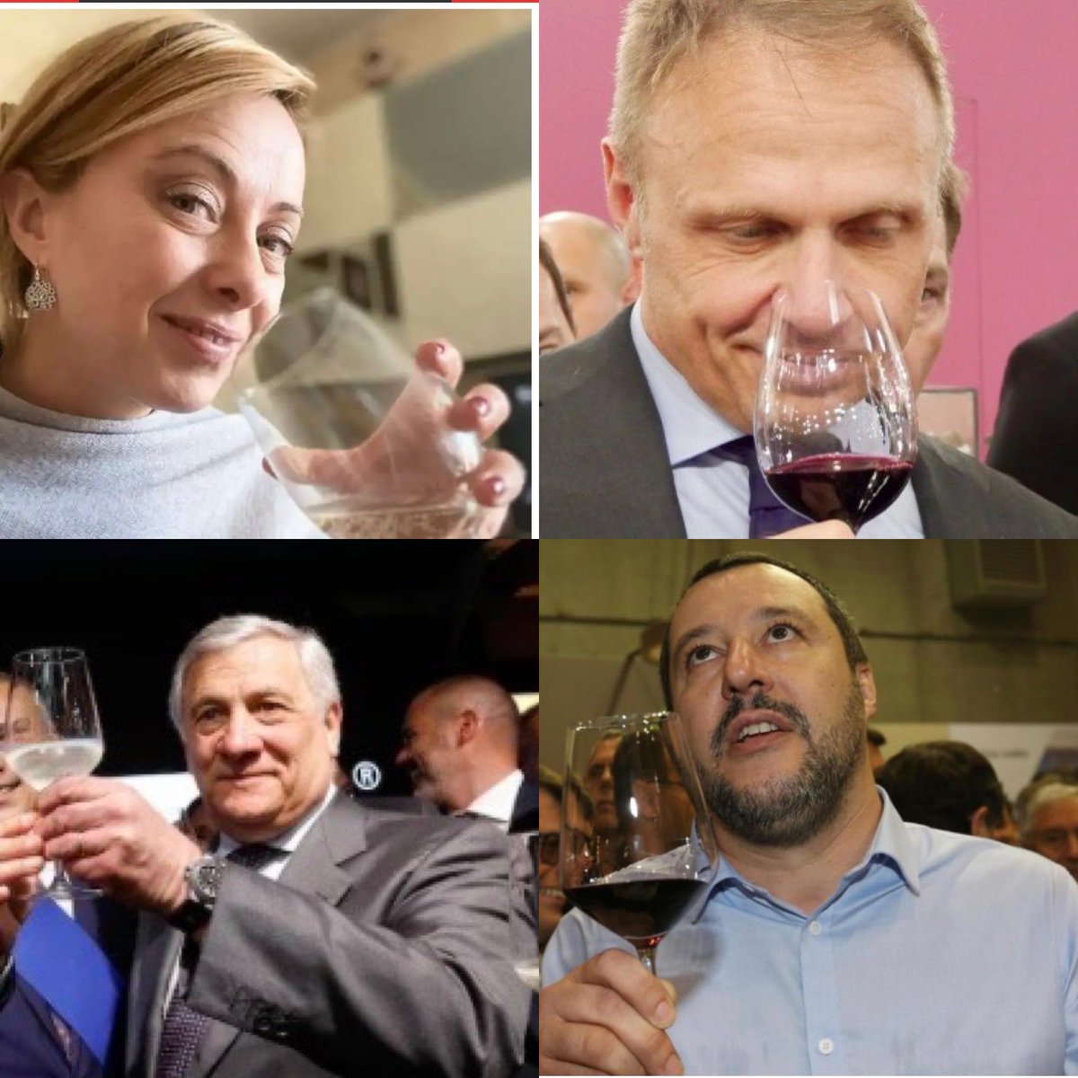 Ora è ufficiale, non ci sarà nessuna esenzione per il vino italiano nei dazi statunitensi. Meloni aveva promesso di mediare con Trump, si è visto…
I produttori si erano fidati, ora subiranno danni per centinaia di milioni. E gli italiani continueranno a fidarsi di questi qua?👇