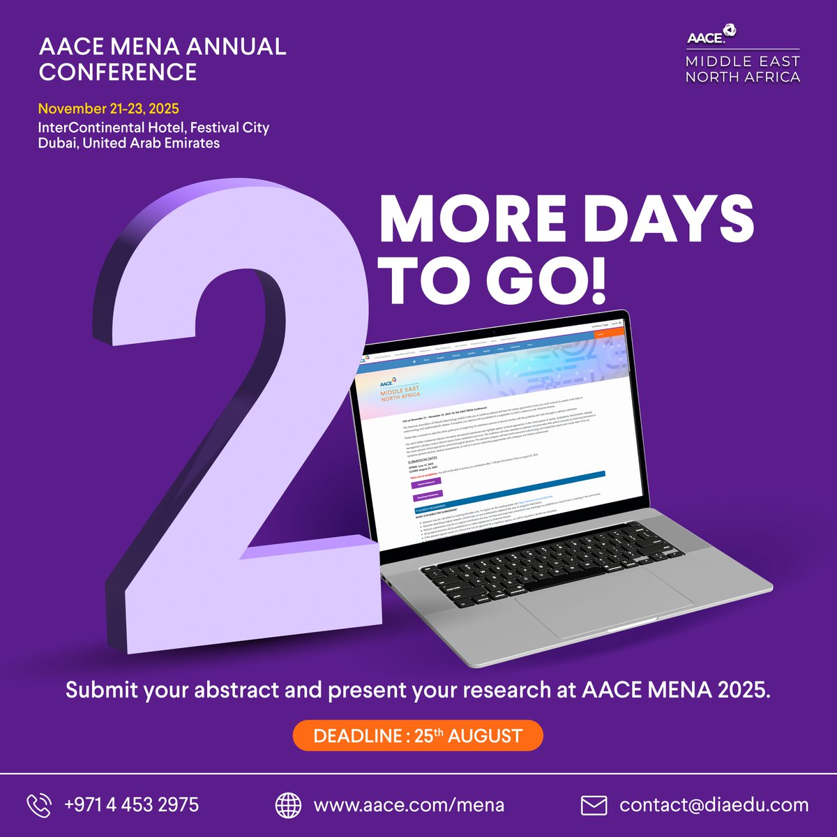 AACE MENA tweet media