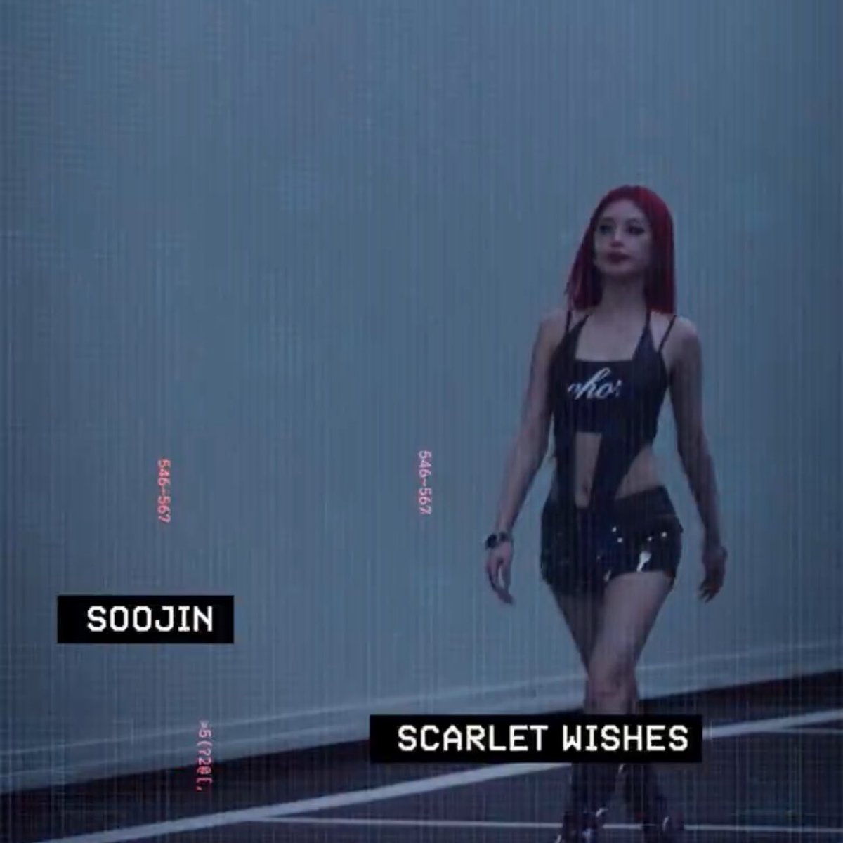 the director said “cut” but soojin heard CUNT and went with it