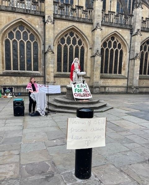 Pro Gaza event, Bath