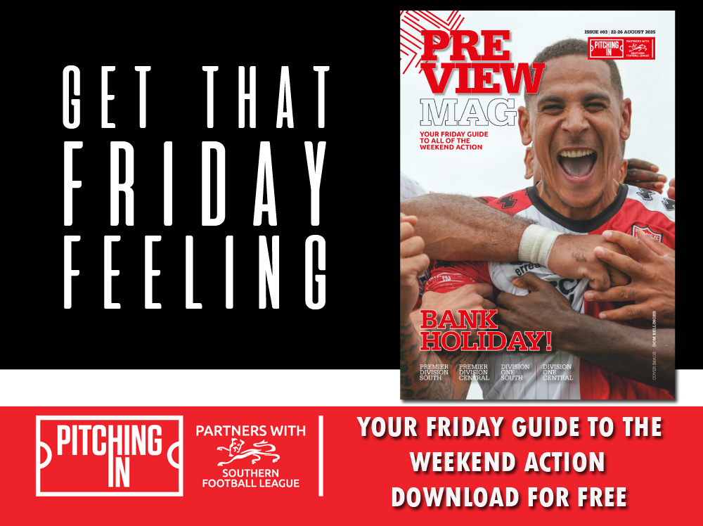 The Pitching In Southern Football League (@southernleague1) on Twitter photo ๐FREE DOWNLOAD | Issue 3 of our new Friday Preview E-Magazine is out now!
๐Download for FREE: southern-football-league.co.uk/News/137020/FRโฆ
๐ดInterviews with: <a href="/FarnhamTownFC/">Farnham Town FC</a>, <a href="/sholingfc/">Sholing FC</a>, <a href="/realbedford/">Real Bedford FC</a>, <a href="/BSFCTheBlues/">Bishop's Stortford FC</a>, <a href="/BishopsCleeveFC/">Bishops Cleeve FC</a>, <a href="/MELKSHAMTOWNFC/">Melksham Town FC</a>, <a href="/LondonLions_/">London Lions F.C.</a> and <a href="/BiggleswadeFc1/">Biggleswade FC</a> ๐FREE DOWNLOAD | Issue 3 of our new Friday Preview E-Magazine is out now!
๐Download for FREE: southern-football-league.co.uk/News/137020/FRโฆ
๐ดInterviews with: <a href="/FarnhamTownFC/">Farnham Town FC</a>, <a href="/sholingfc/">Sholing FC</a>, <a href="/realbedford/">Real Bedford FC</a>, <a href="/BSFCTheBlues/">Bishop's Stortford FC</a>, <a href="/BishopsCleeveFC/">Bishops Cleeve FC</a>, <a href="/MELKSHAMTOWNFC/">Melksham Town FC</a>, <a href="/LondonLions_/">London Lions F.C.</a> and <a href="/BiggleswadeFc1/">Biggleswade FC</a>