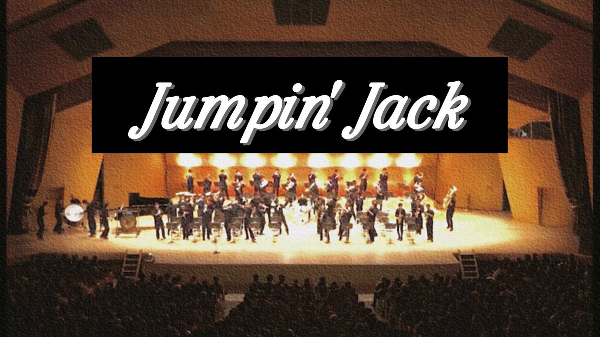 「Jumpin' Jack」の演奏動画を公開しました‼️
男子校らしいパワフルな演奏をぜひご視聴ください！

○YouTube
youtu.be/Y1RWoWf_3YY?si…