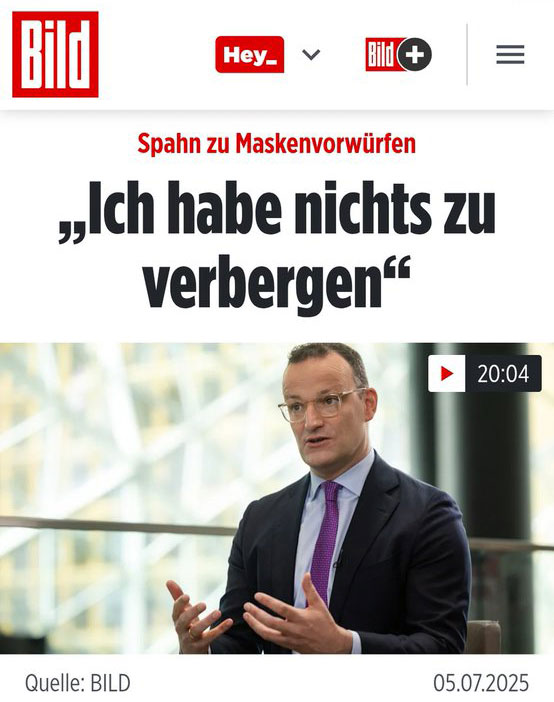 cdittkrist 🌻📯🇺🇦 #TeamHabeck (@cdittkrist) on Twitter photo Liebe <a href="/spdde/">SPD Parteivorstand 🇪🇺</a> <a href="/spdbt/">SPD-Fraktion im Bundestag</a> <a href="/larsklingbeil/">Lars Klingbeil 🇪🇺</a> <a href="/baerbelbas/">Bärbel Bas</a>
was spricht eigentlich GEGEN einen
#SpahnUntersuchungsausschuss
es fehlen lediglich 9 Stimmen von euch! Liebe <a href="/spdde/">SPD Parteivorstand 🇪🇺</a> <a href="/spdbt/">SPD-Fraktion im Bundestag</a> <a href="/larsklingbeil/">Lars Klingbeil 🇪🇺</a> <a href="/baerbelbas/">Bärbel Bas</a>
was spricht eigentlich GEGEN einen
#SpahnUntersuchungsausschuss
es fehlen lediglich 9 Stimmen von euch!