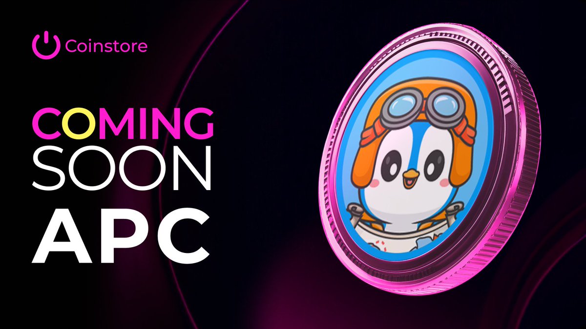 Coinstore (@coinstoreexc) on Twitter photo 🔥COMING SOON ON COINSTORE🔥
👏Welcome: <a href="/arcticpabloHQ/">Arctic Pablo</a> $APC 👏
👇Watch this space for more👇
🌎Official Website: arcticpablo.com
👩👦Official Telegram: t.me/ArcticPabloOff… 🔥COMING SOON ON COINSTORE🔥
👏Welcome: <a href="/arcticpabloHQ/">Arctic Pablo</a> $APC 👏
👇Watch this space for more👇
🌎Official Website: arcticpablo.com
👩👦Official Telegram: t.me/ArcticPabloOff…