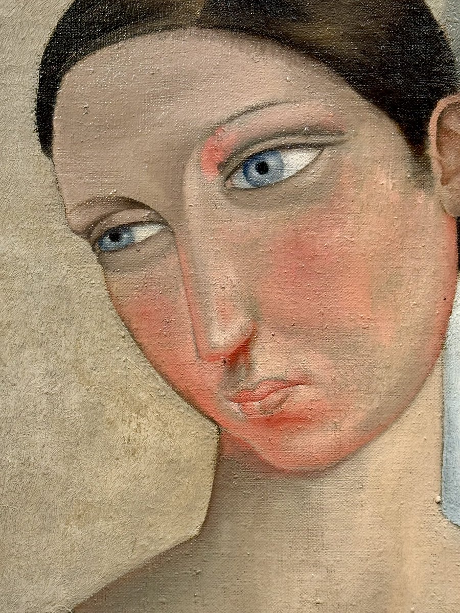 "Het wachten (1925) [close-up]]” by Gustave Van de Woestyne
#antwerp #belgium #kmska