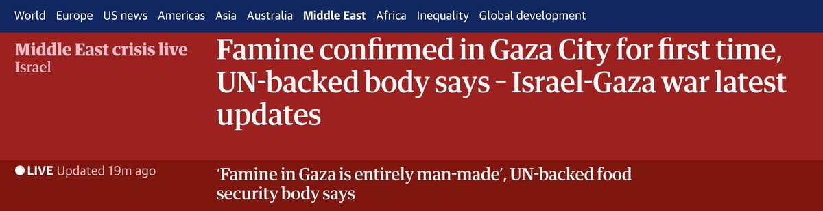 daniel3liasson's tweet photo. In Gaza wurde jetzt auch amtlich eine Hungersnot festgestellt. Eine Hungersnot, die vollkommen absichtlich von Netanjahu und seiner Kriegsverbrechertruppe herbeigeführt wurde. #CeasefireNOW https://t.co/cM1xpL7DVi