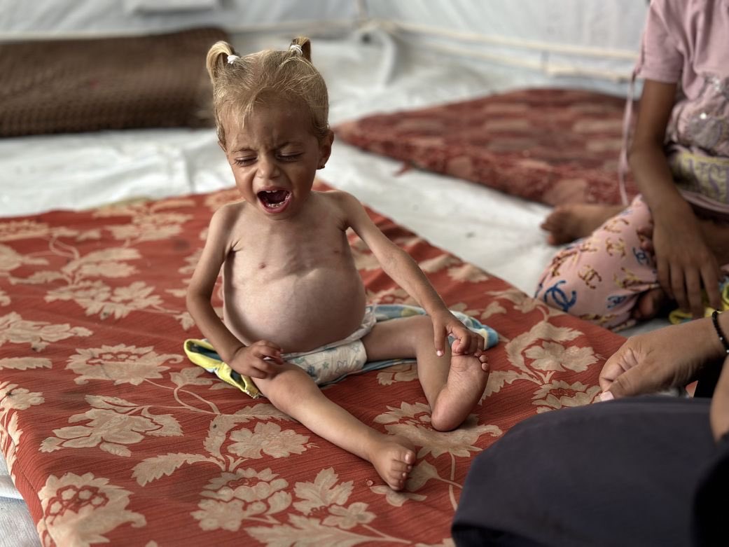 QudsNen's tweet photo. BREAKING: Famine has been officially declared in Gaza for the first time by the Integrated Food Phase Classification (IPC), the UN-backed global hunger monitor. https://t.co/7xZzRtZNrp