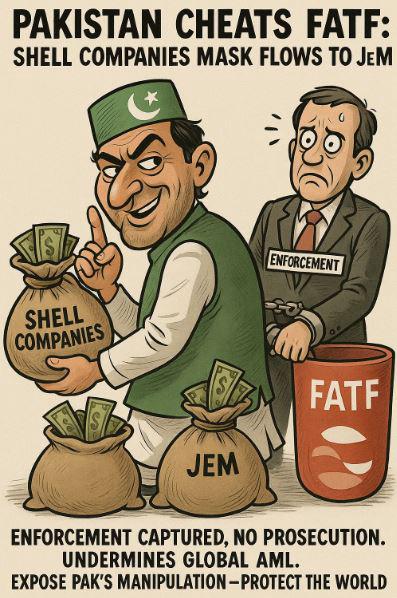 anchal808's tweet photo. No propaganda can hide the fact: Pakistan failed FATF because it failed to choke terror financing. Truth > victimhood. #CounterTerrorism https://t.co/VtWHqSU7WM