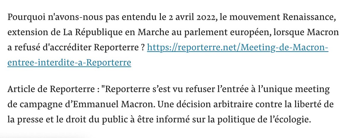 LalobaRose's tweet image. 🤡 Encore un #journaliste qui ne fait pas bien son travail, il oublie de dire que #Macron aussi interdit certains journalistes comme Gaspard #Glanz ou ceux de #Reporterre ou de #RTFrance ...