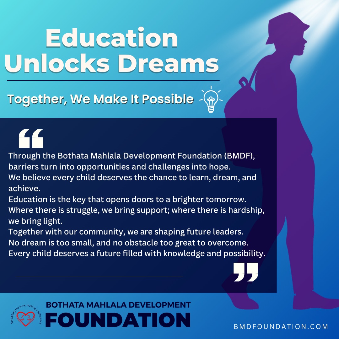 bmdf01's tweet photo. 📚 Education is the key that opens doors to a brighter tomorrow.
Where there is struggle, we bring support; where there is hardship, we bring light.
Join us in shaping future leaders — because no dream is too small, and no obstacle is too great to overcome. 🌍💡 https://t.co/nGGW8QYrSW