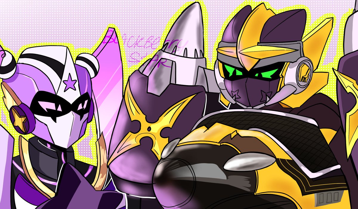 slavdon_mr's tweet photo. SHADOW STAR &amp; PHANTOM HORNET - one fact about Shadow Star: she was planned as Shadow X's big sister, but I see that SAMG had the same plans for Phantom Hornet...😗

#메탈카드봇 #metalcardbot #mcb #au #Phantomhornet #art #sketch #ibispaint #artwork https://t.co/mGhKSAtrjI