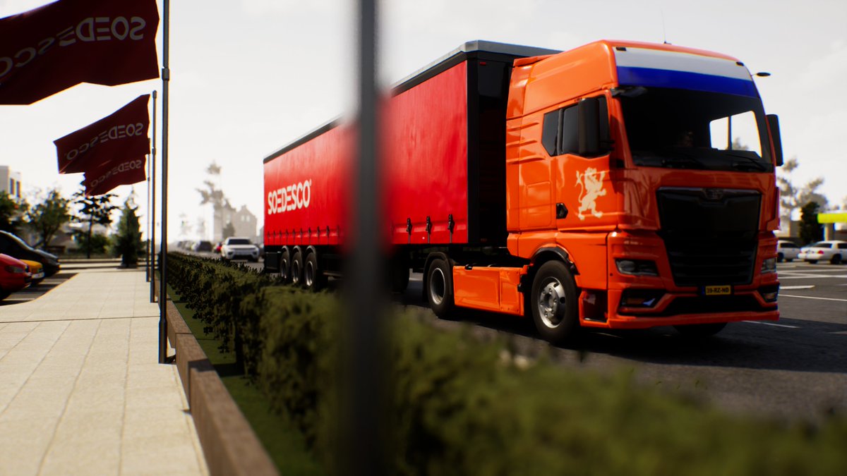 This truck could be us driving back from #Gamescom2025 to the office🚛 Dutch views all the way!​
​
But nope — just some fresh #TruckDriver: Dutch Connection screenshots for you to enjoy 👀​
(Discord saw them first… don’t miss out 👉 discord.gg/3SDgsc7Zw5) <a href="/KyodaiLTD/">Kyodai</a>