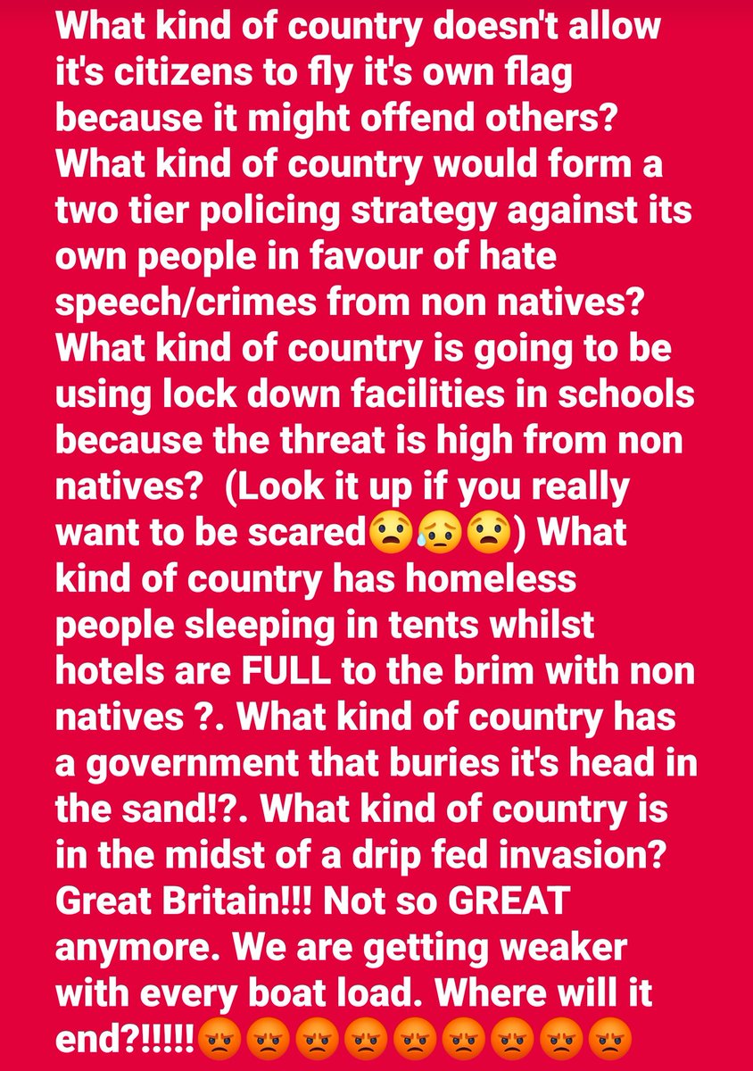 wtfisgoingon365's tweet image. #UKNOW #BritishValues #Disgrace
😡😡😡😡😡