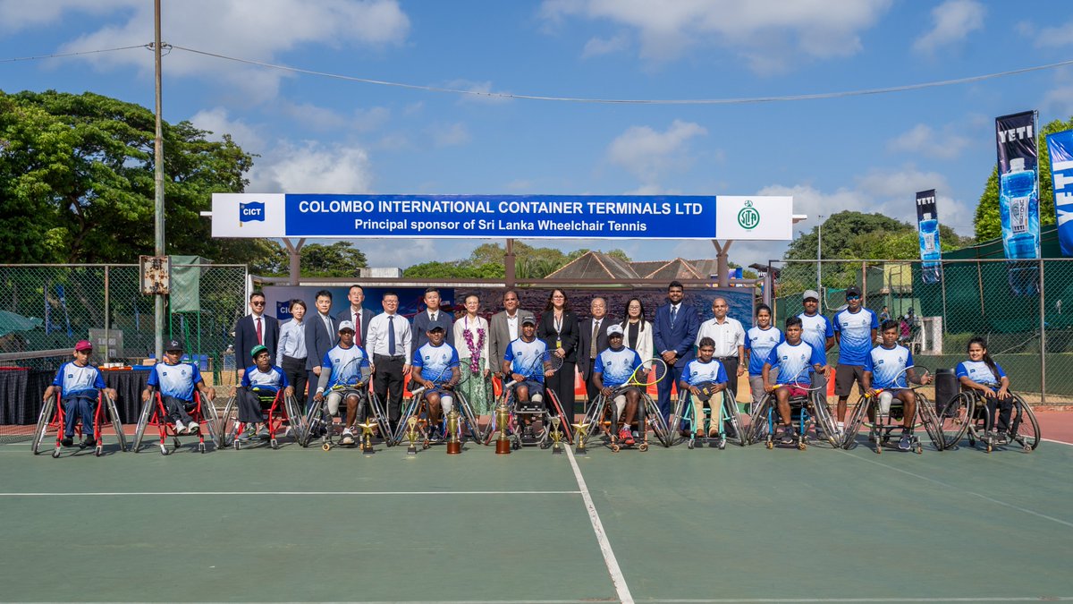 🎾 #CICT proudly welcomed Madam Catherine Huang of #CMCF to #SriLanka 🇱🇰

She toured our #WheelchairTennis Program—co-supported by CMCF since 2015—and met the inspiring athletes behind our success.

#CSR #ESG #CMCF #InclusiveSports #SriLanka #SocialImpact