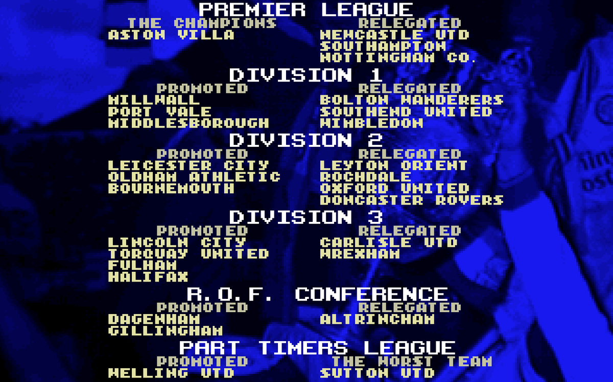 g00nFM's tweet photo. Season 15

Was top of the league before the last game, but silly draws against Sunderland and Newcastle in the last two games proved costly as Villa pipped us to the title. Won the League Cup.

Was offered a new contract, but Arsenal came knocking too, so I couldn't resist. https://t.co/9Xut1sEJlU