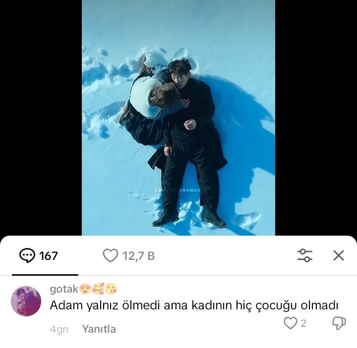 1 saattir duvar seyrediyorum su yorum yuzunden